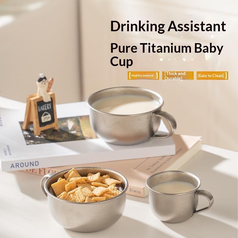 Outdoor Camping Kitchen - Portable Pure Titanium Camping Tea Cup