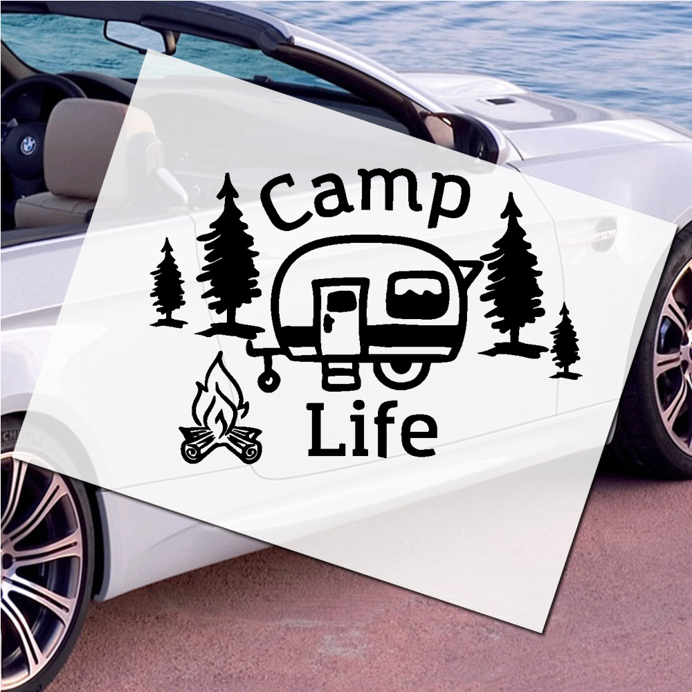 Outdoor Camping Logo - Camp life Outdoor theme Drop Shipping