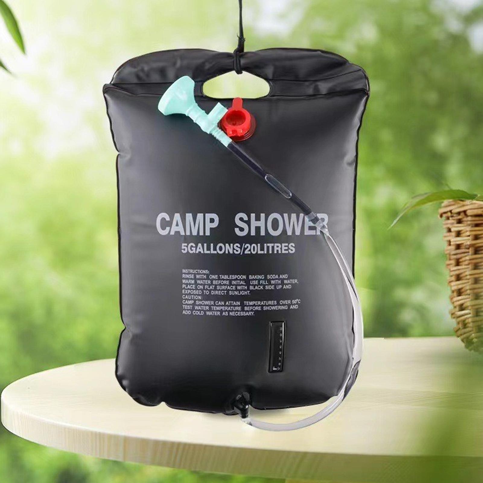 Outdoor Shower Bag Camping Wat - Outdoor Camping Hot Water Shower ulasan dan harga