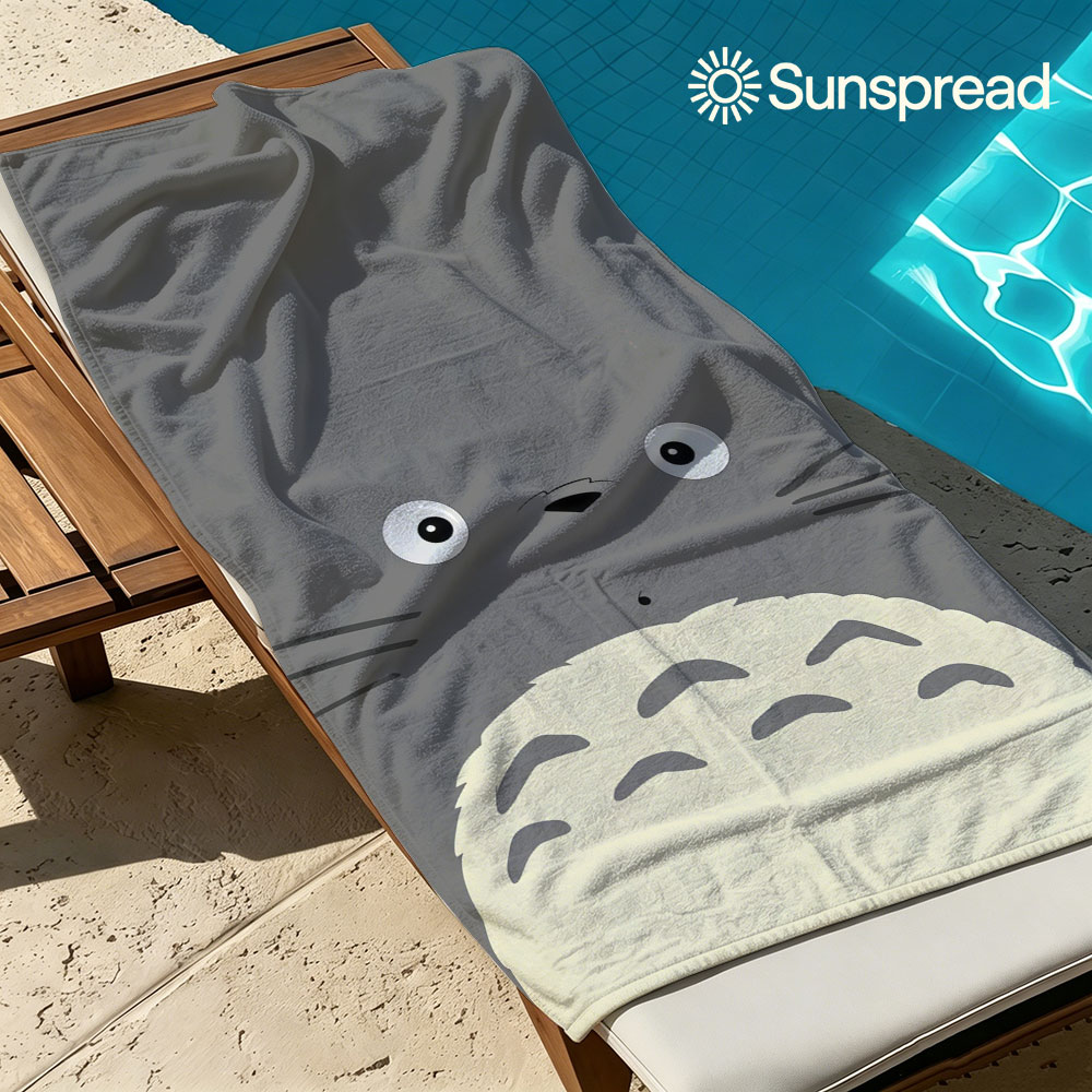 1pc T-Totoro Quick Drying Bath - Camp Towel Microfiber ulasan dan harga