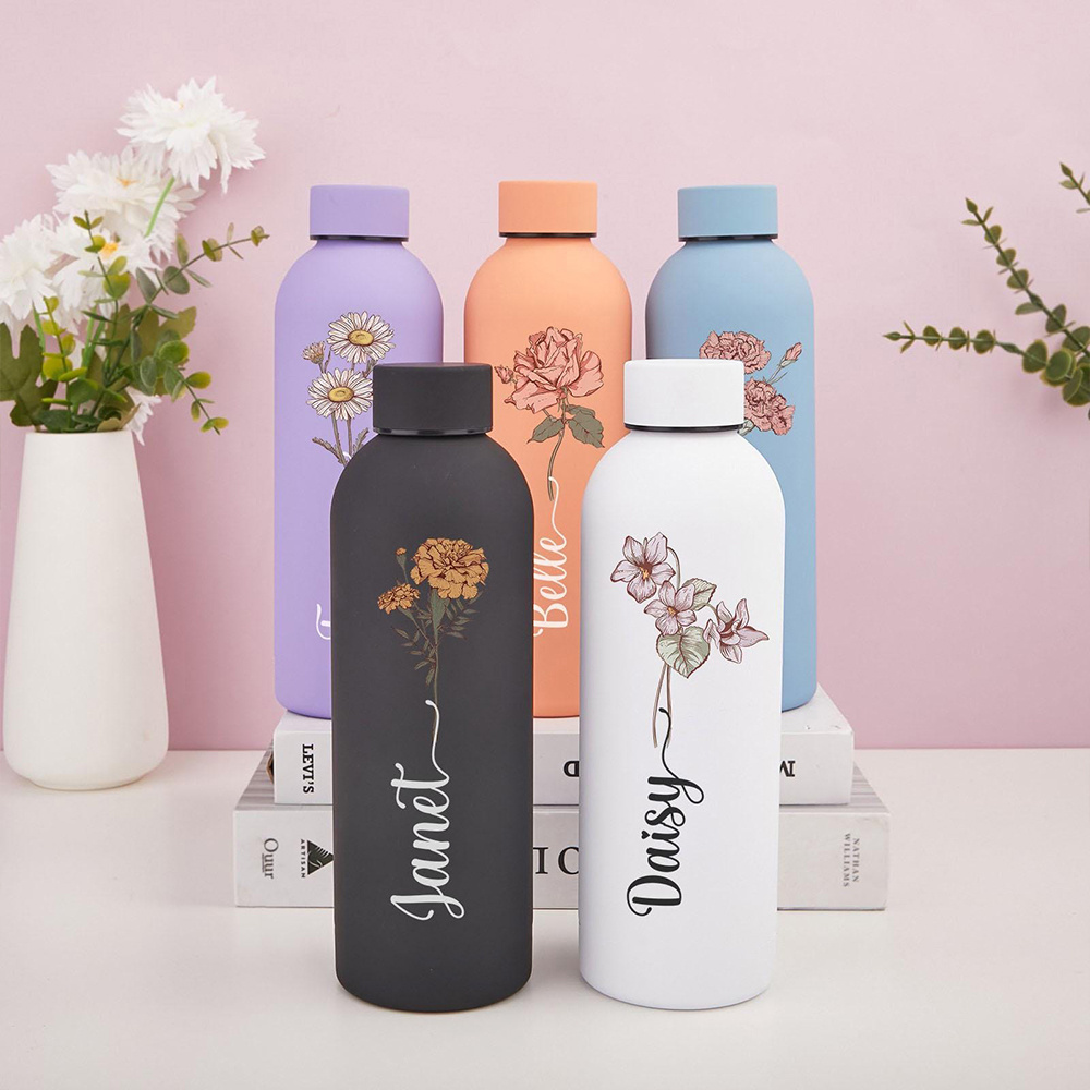 Customized Floral Water Bottle - Outdoor Camping Water Tank ulasan dan harga