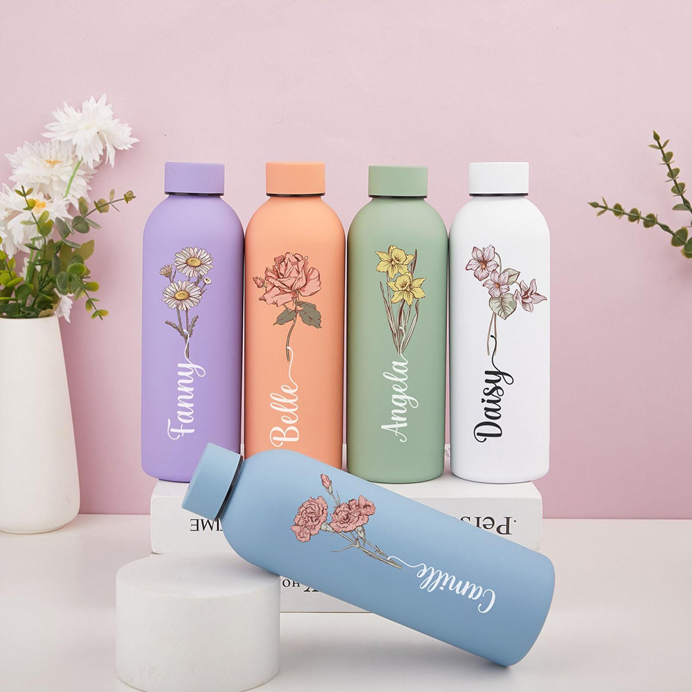 Customized Floral Water Bottle - Outdoor Camping Water Tank ulasan dan harga