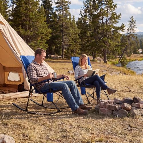 2 Pack Folding Rocking Camping - Outdoor Camping Rocker ulasan dan harga