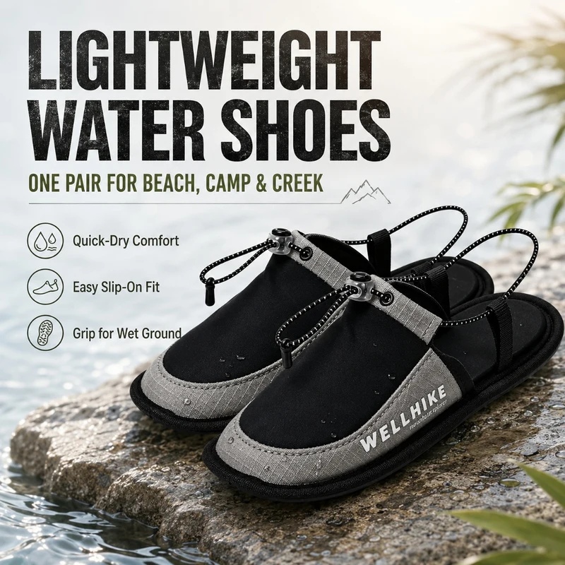 Quick Dry Camping Slippers Wad - Outdoor Camping Items ulasan dan harga