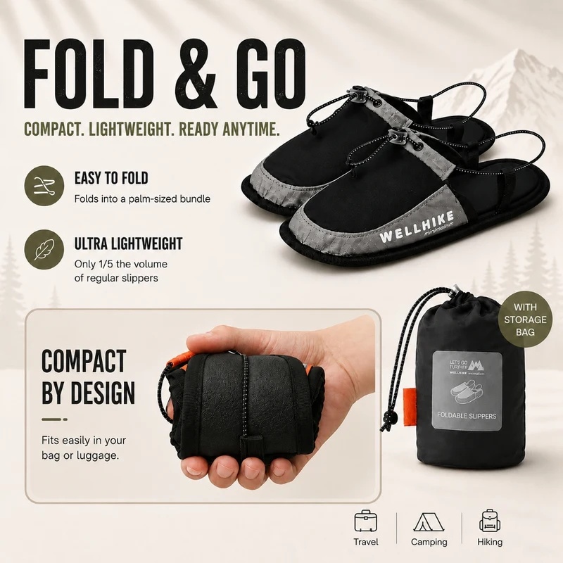 Quick Dry Camping Slippers Wad - Outdoor Camping Items ulasan dan harga