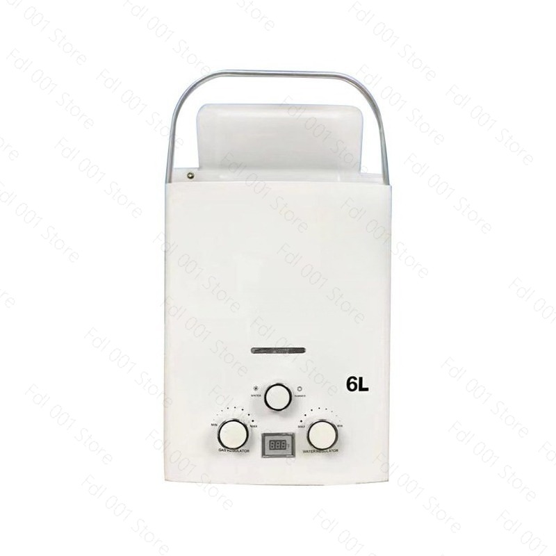 6L Portable Tankless Gas Water - Outdoor Camping Hot Water Shower ulasan dan harga