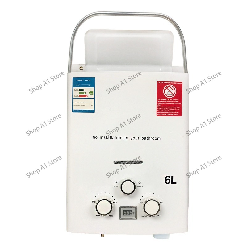 Water Heater 6L Outdoor Campin - Outdoor Camping Hot Water Shower ulasan dan harga