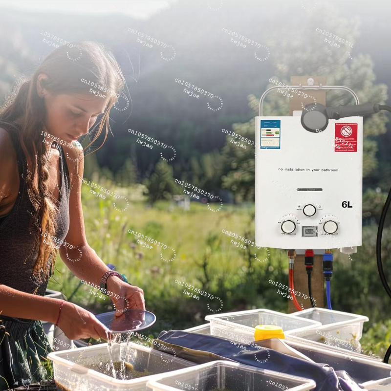 New Tankless Water Heater Outd - Outdoor Camping Hot Water Shower ulasan dan harga