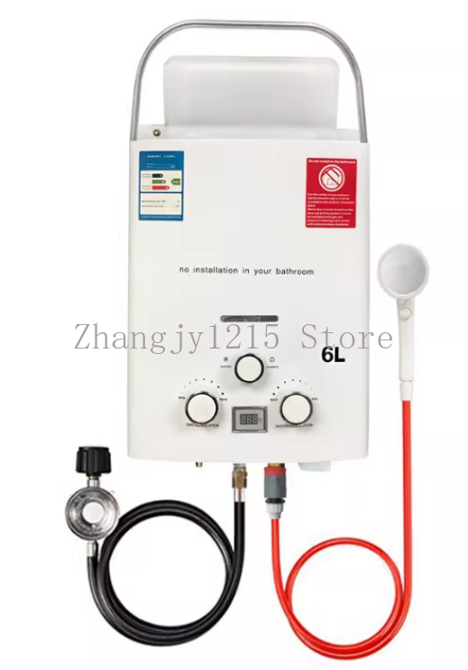 Propane LPG  Gas Tankless Wate - Outdoor Camping Hot Water Shower ulasan dan harga