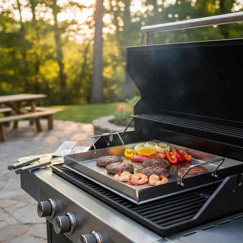Universal Flat Top Griddle 18x - Outdoor Camping Essentials ulasan dan harga
