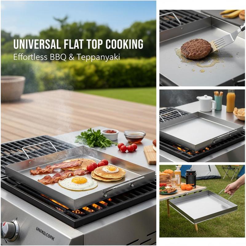 Universal Flat Top Griddle 18x - Outdoor Camping Essentials ulasan dan harga