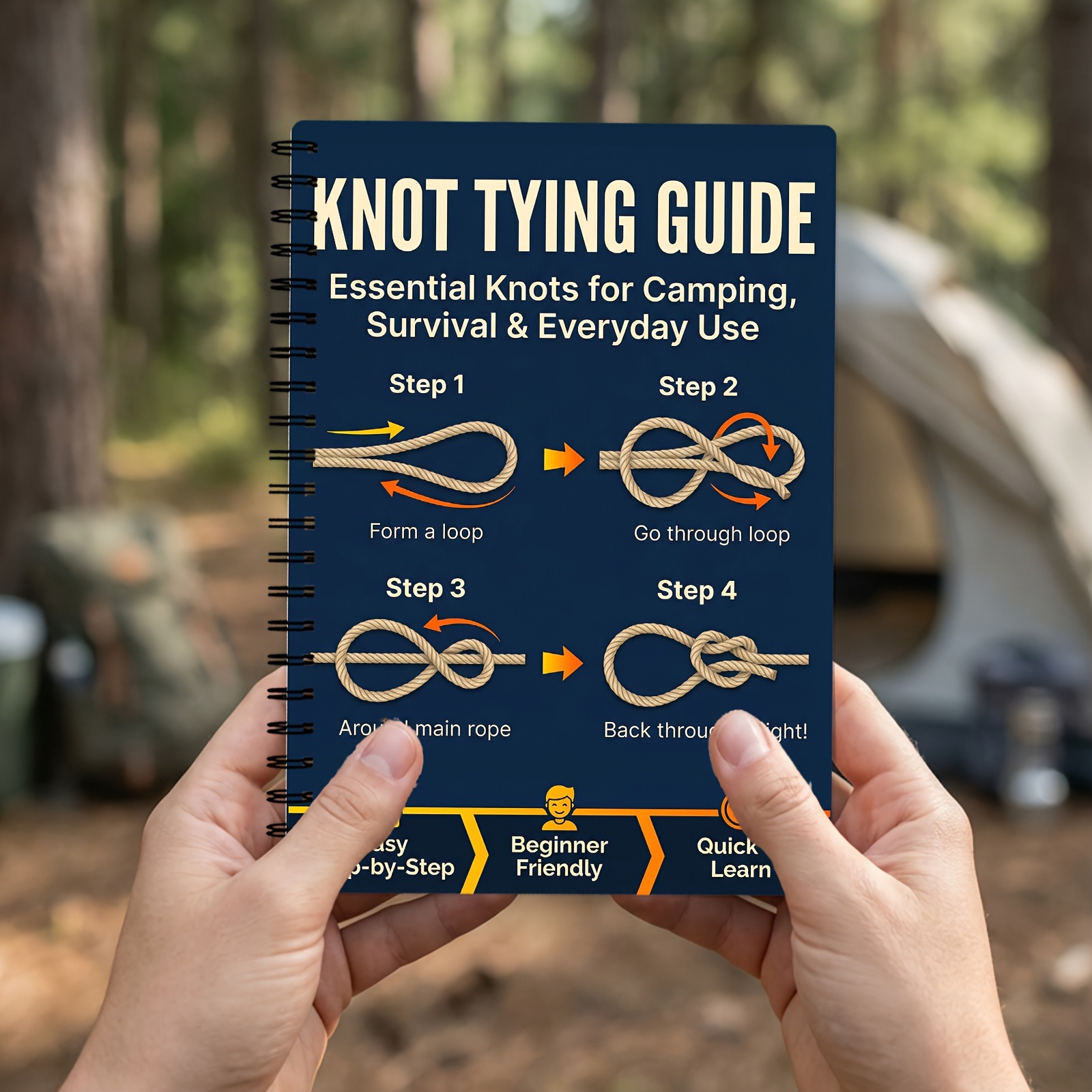 Outdoor Survival Knots StepbyS - Outdoor Camping Essentials ulasan dan harga