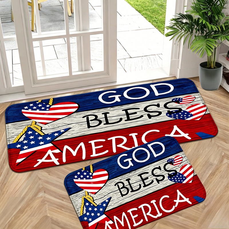 Patriotic God Bless America Fl - Outdoor Camping Usa ulasan dan harga