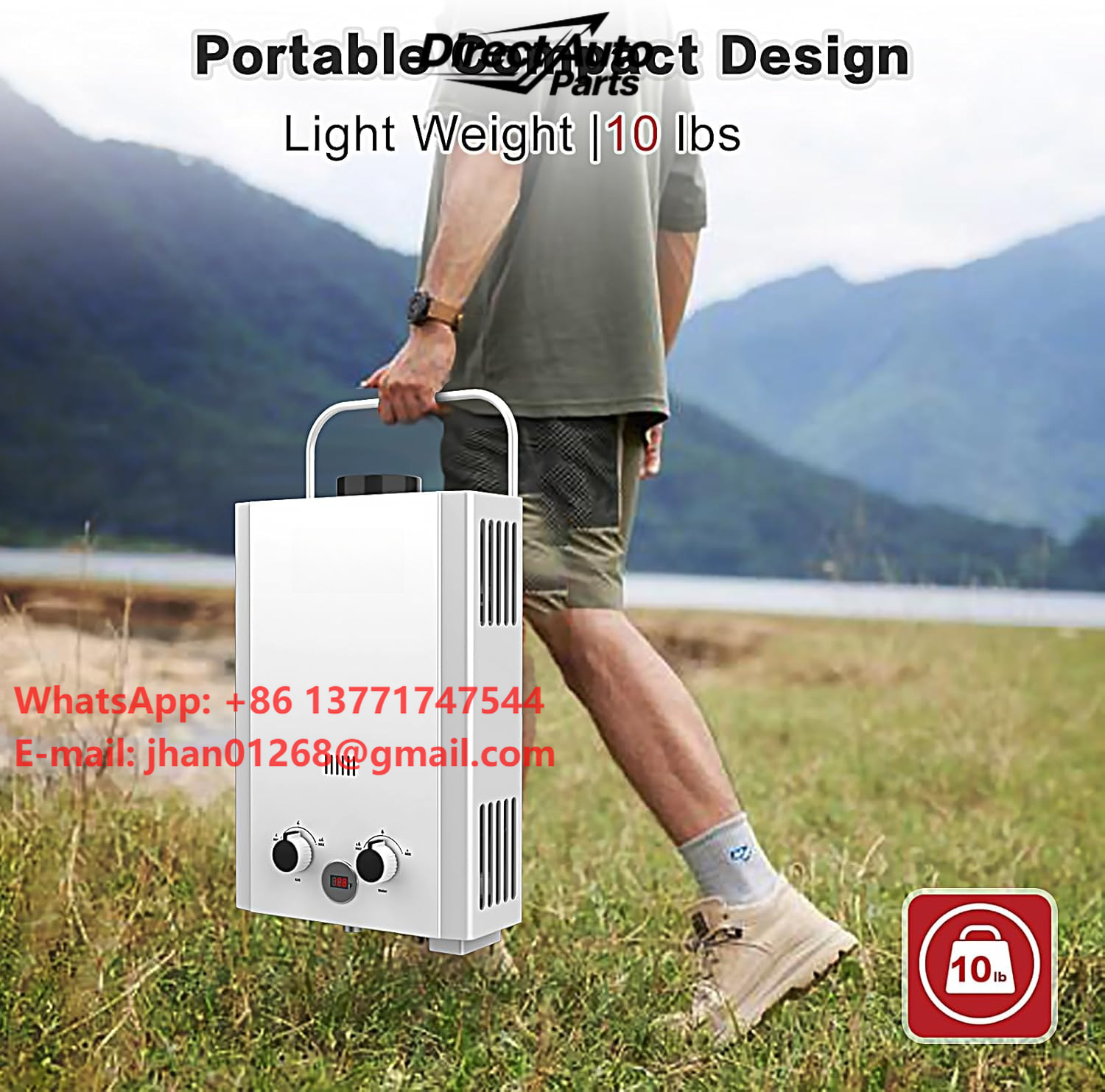 Propane Tankless Water Heater  - Outdoor Camping Hot Water Shower ulasan dan harga