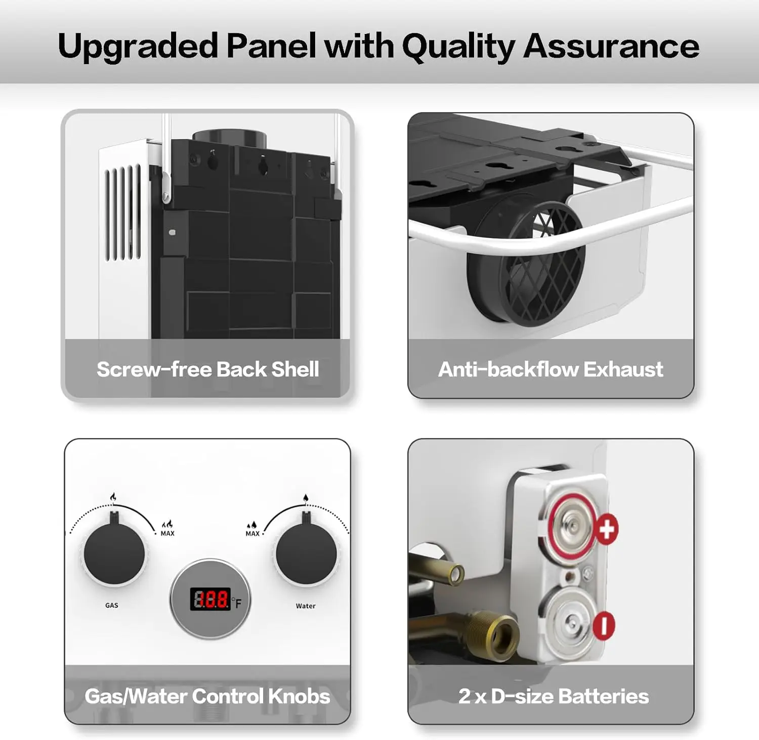 Propane Tankless Water Heater  - Outdoor Camping Hot Water Shower ulasan dan harga