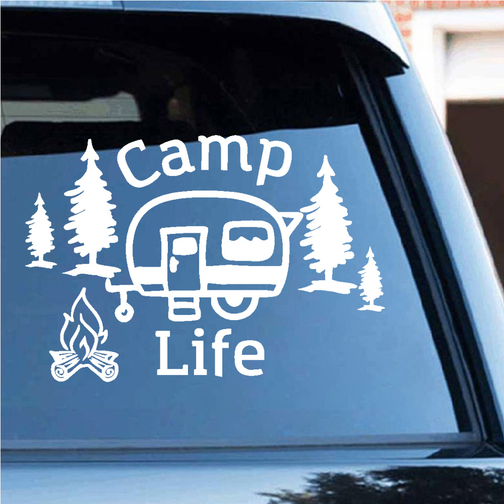 Camp life Outdoor theme Drop S - Outdoor Camping Logo ulasan dan harga