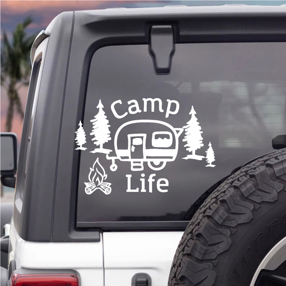 Camp life Outdoor theme Drop S - Outdoor Camping Logo ulasan dan harga