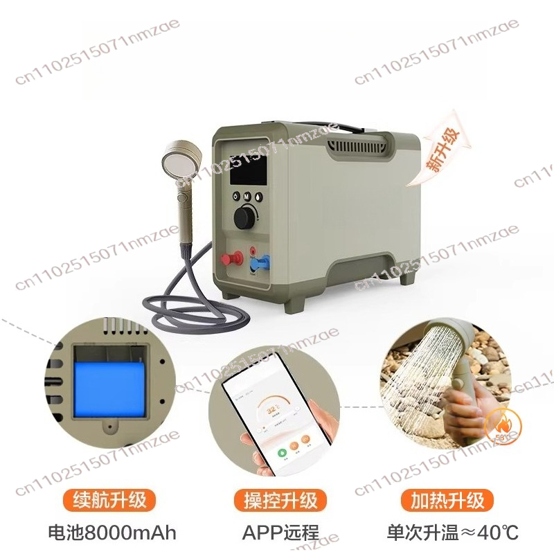 Outdoor Thermostatic Water Hea - Outdoor Camping Hot Water Shower ulasan dan harga