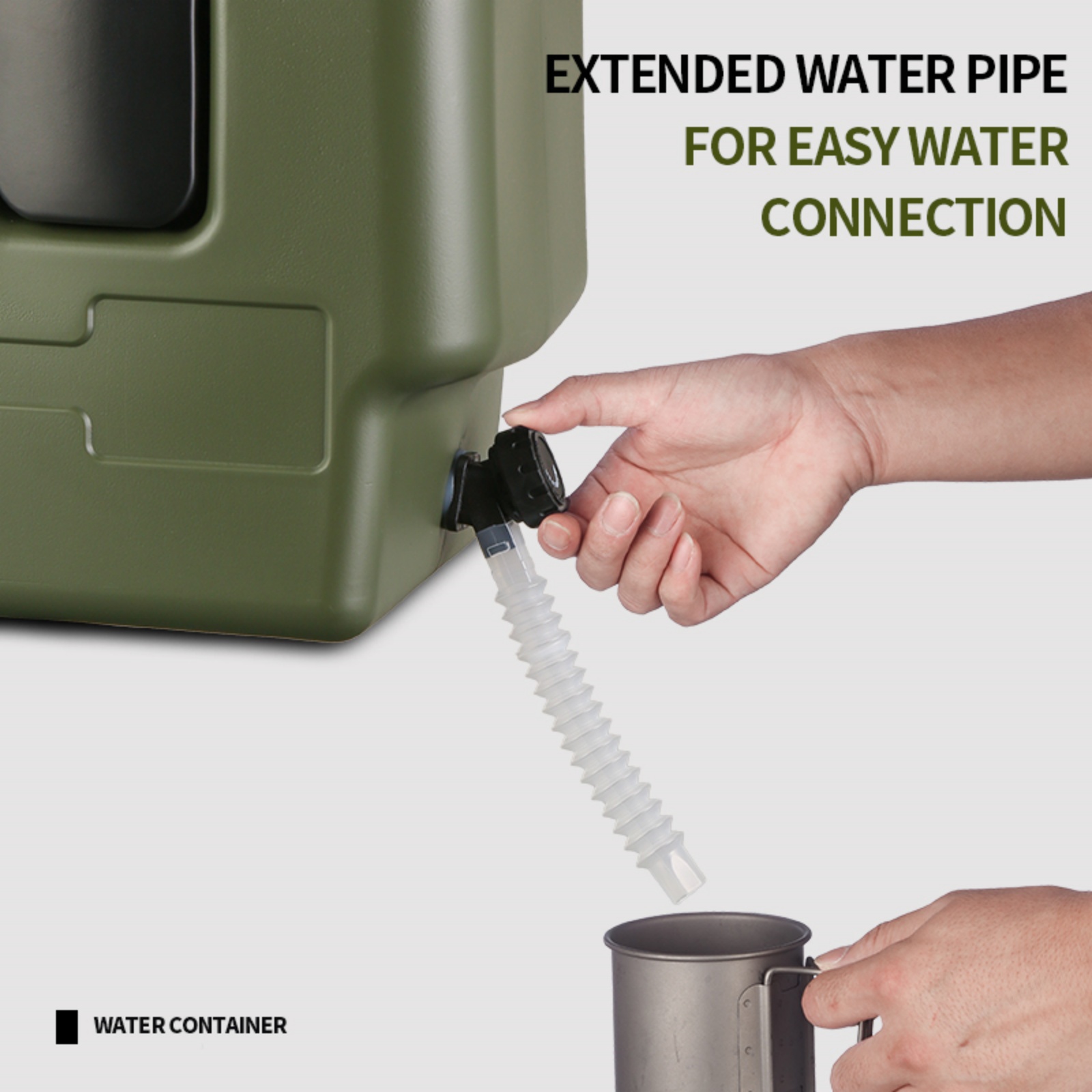 15/20L Portable Camping Water  - Outdoor Camping Water Tank ulasan dan harga