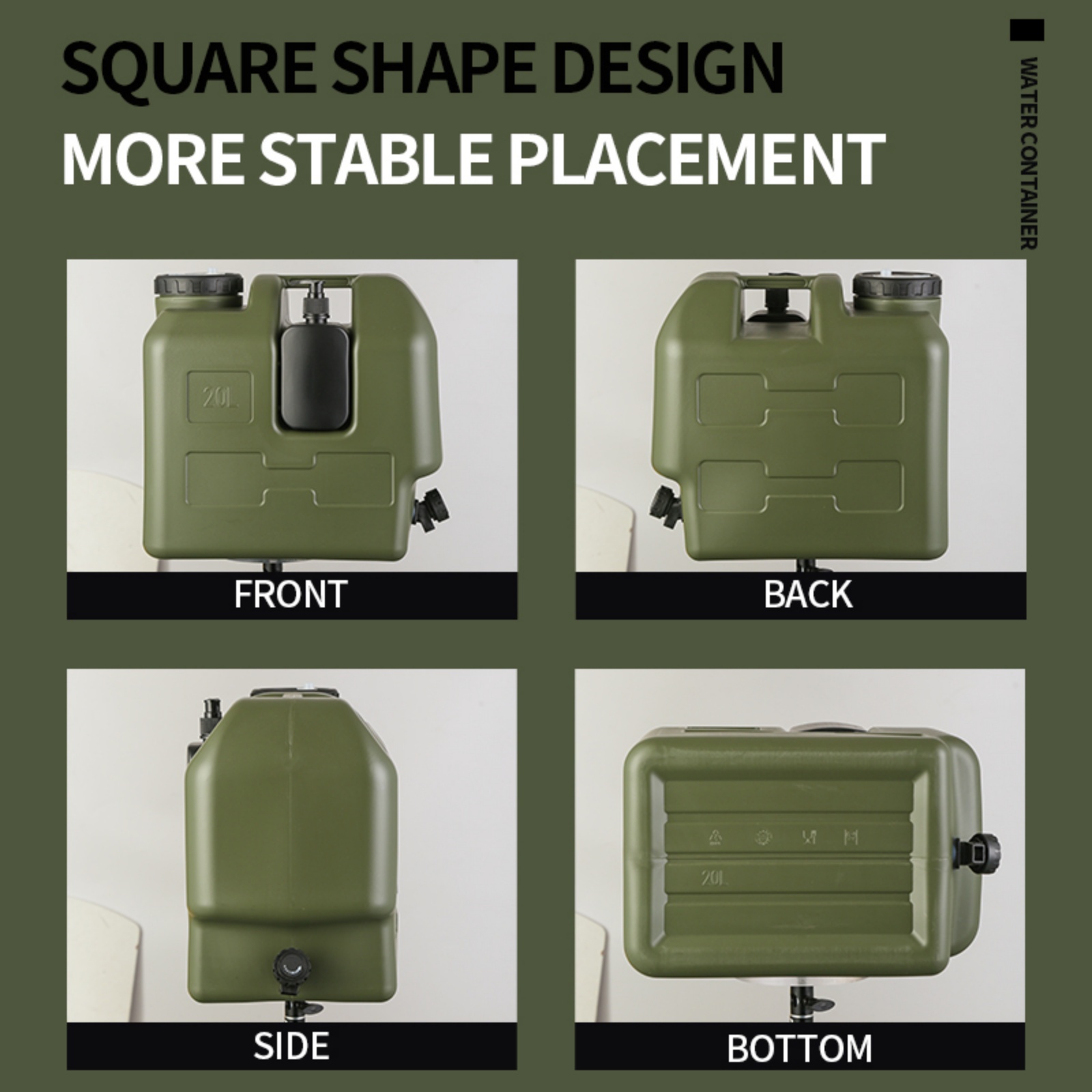 15/20L Portable Camping Water  - Outdoor Camping Water Tank ulasan dan harga