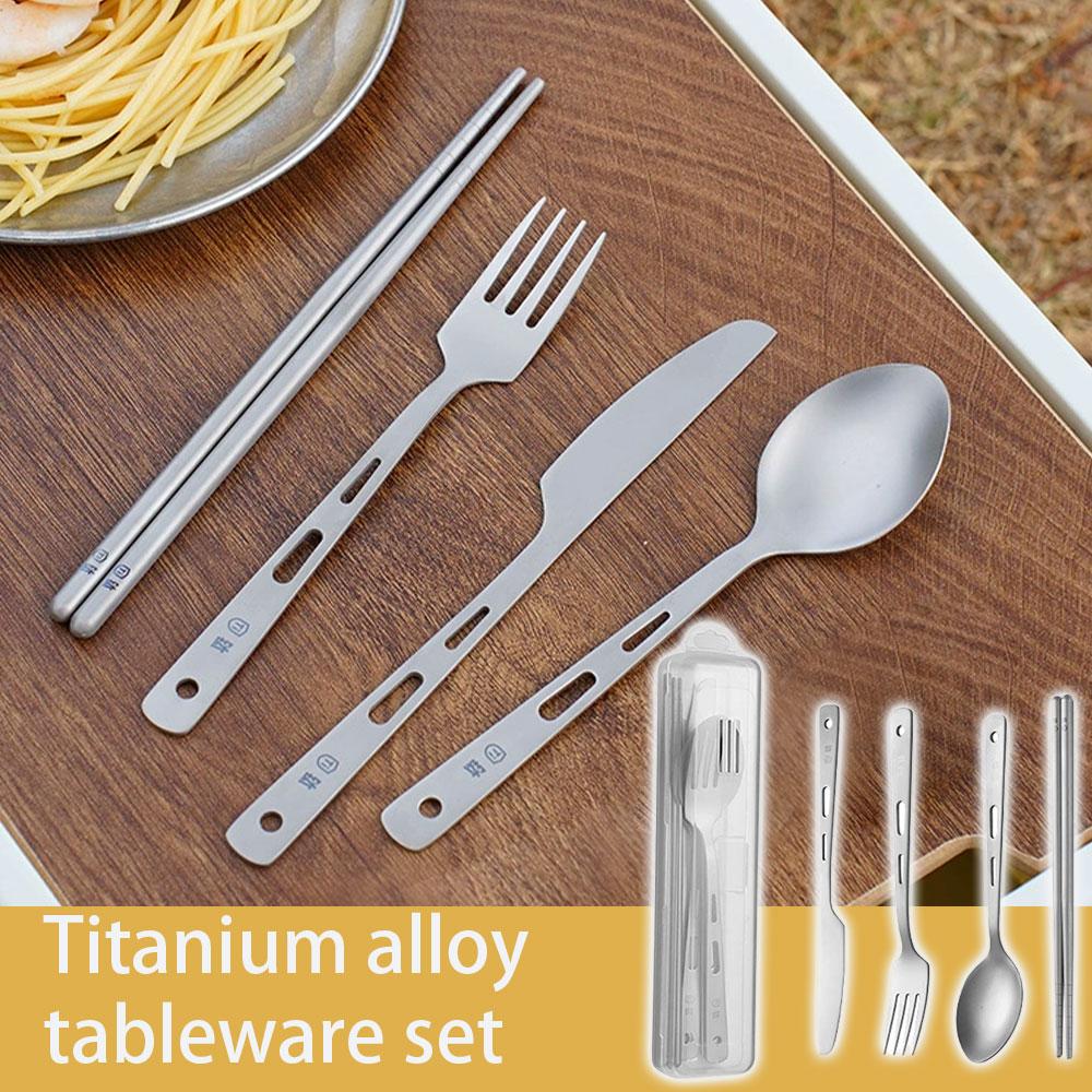 Titanium Long Handle Spoon Out - Outdoor Camping Glamping Share ulasan dan harga
