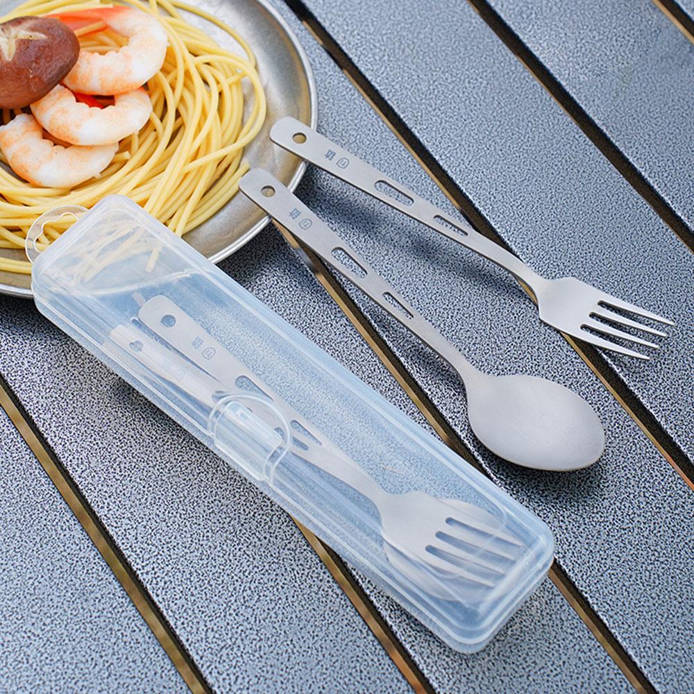 Titanium Long Handle Spoon Out - Outdoor Camping Glamping Share ulasan dan harga