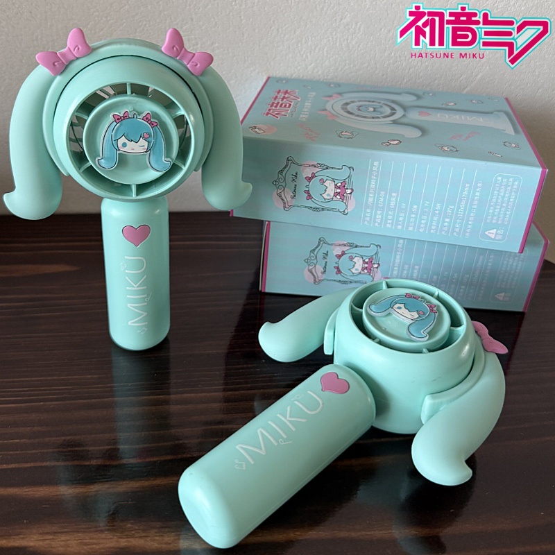 Hatsune Miku Mini Handheld Fan - Outdoor Camping Fan ulasan dan harga