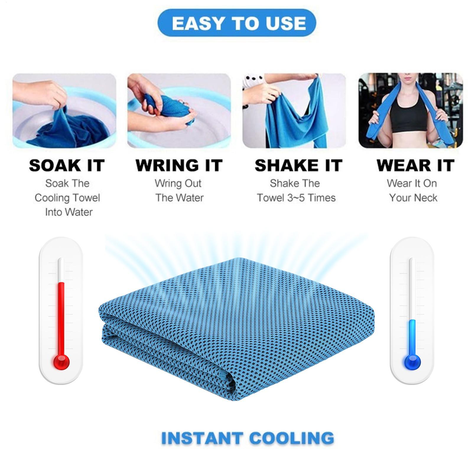 Cooling Towel Instant Relief M - Camp Towel Microfiber ulasan dan harga
