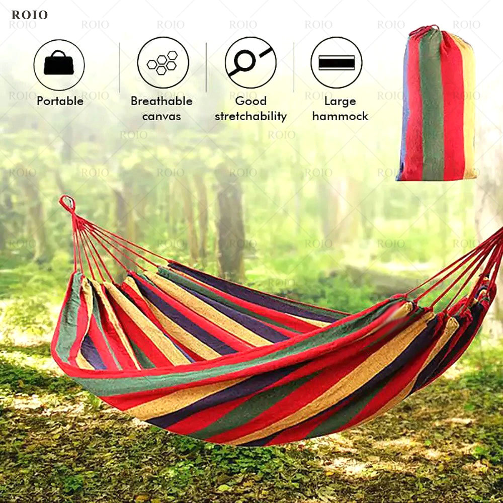 Camping Hammock Thickened Dura - Outdoor Camping Hammock Chair ulasan dan harga