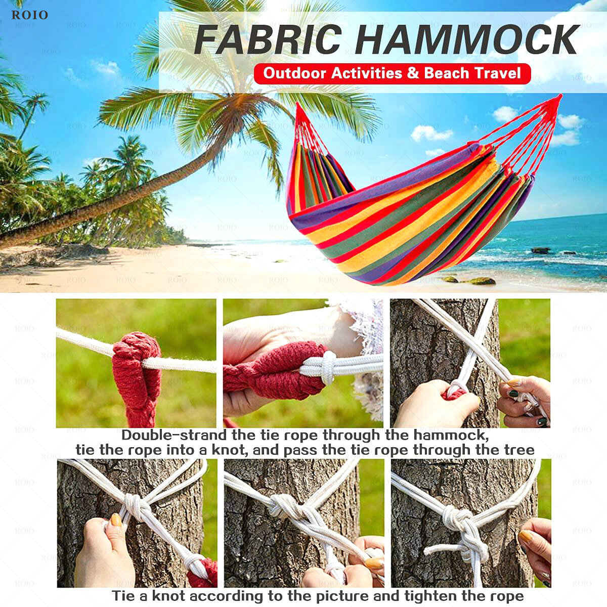Camping Hammock Thickened Dura - Outdoor Camping Hammock Chair ulasan dan harga