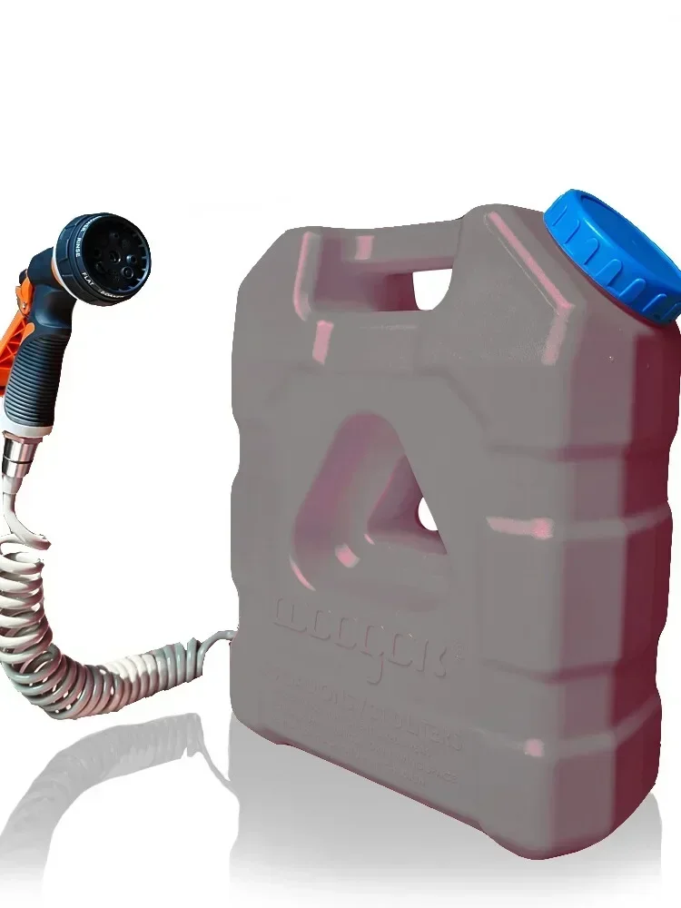Roof water tank outdoor portab - Outdoor Camping Hot Water Shower ulasan dan harga