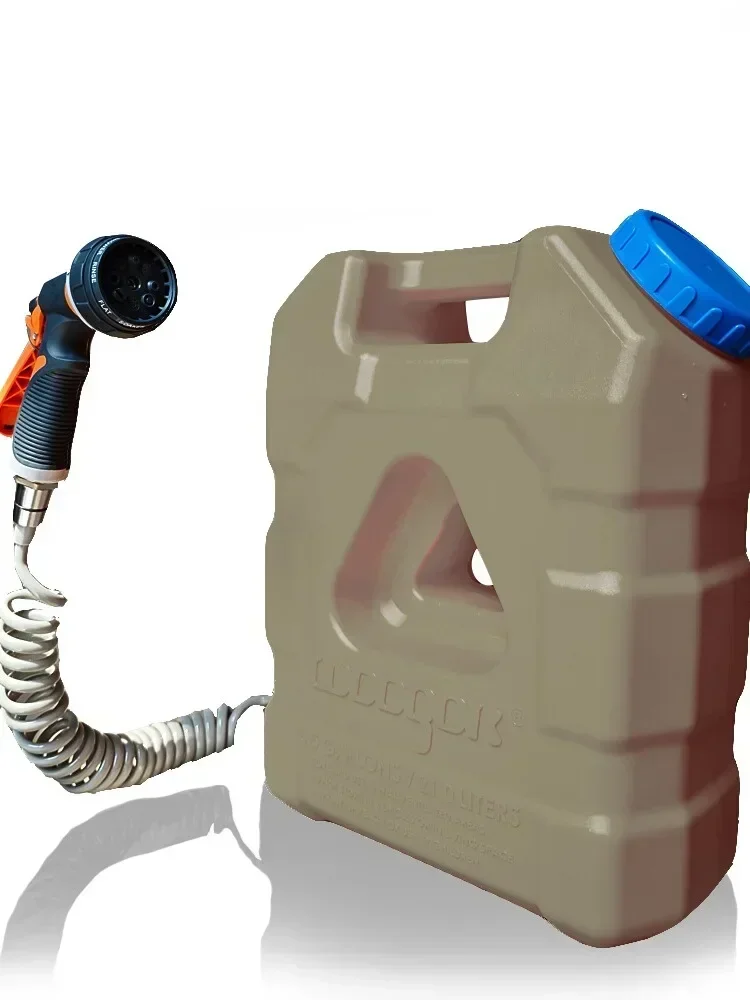 Roof water tank outdoor portab - Outdoor Camping Hot Water Shower ulasan dan harga