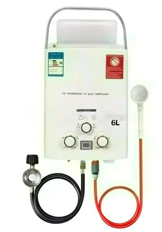 Propane LPG  Gas Tankless Wate - Outdoor Camping Hot Water Shower ulasan dan harga