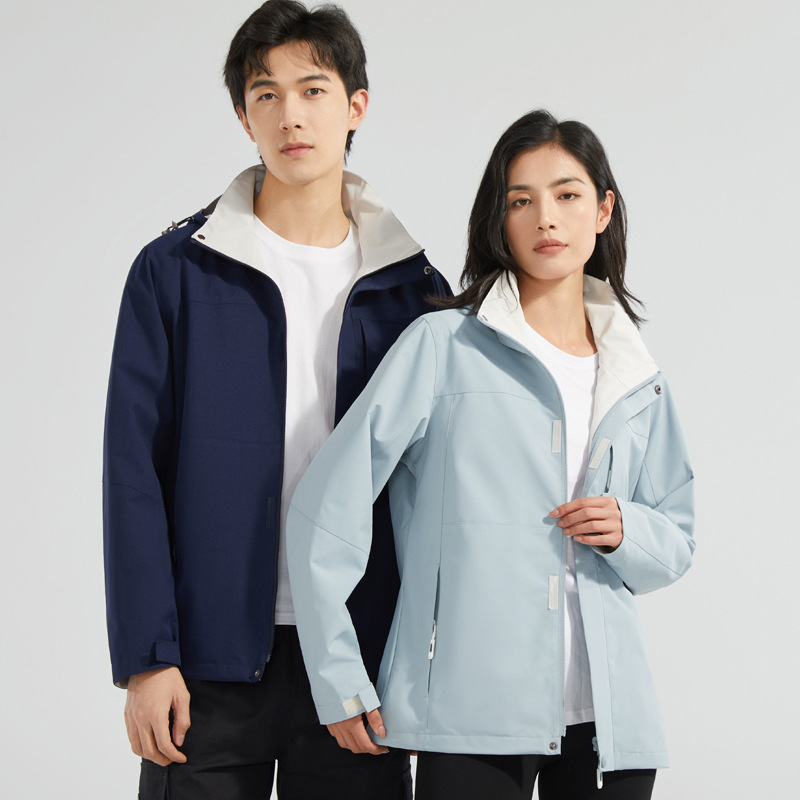 Men's jacket custom logo water - Outdoor Camping Logo ulasan dan harga