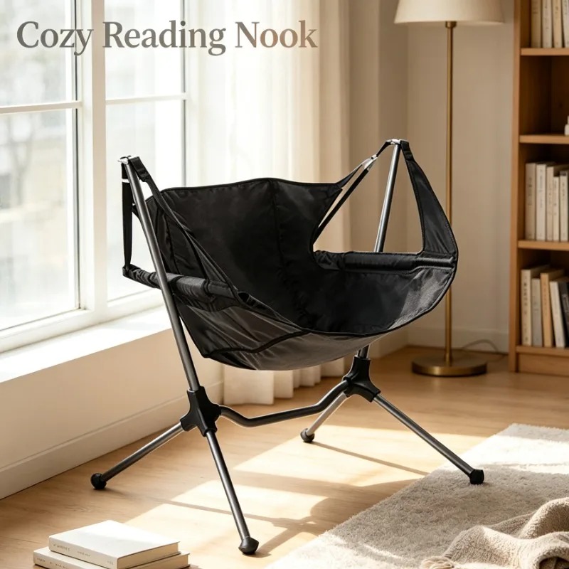 Portable Folding Moon Chair Ou - Outdoor Camping Hammock Chair ulasan dan harga